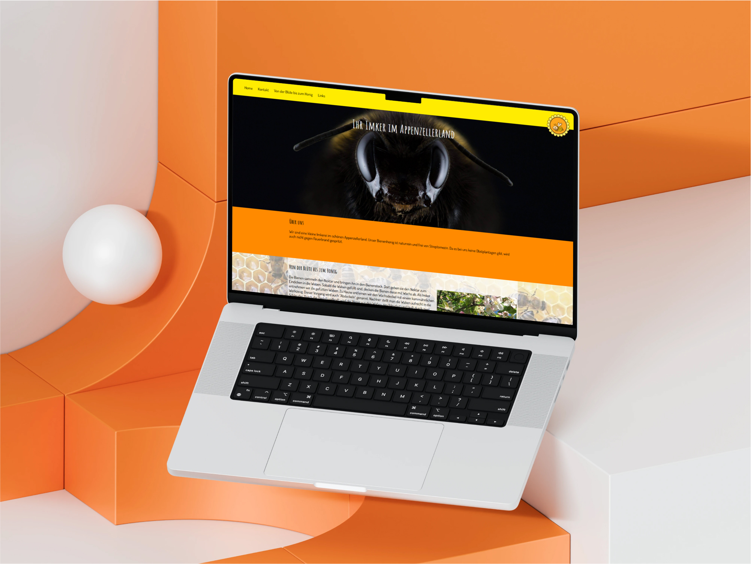 Webseite - Imkerei aus dem Appenzellerland - Egger Webdesign